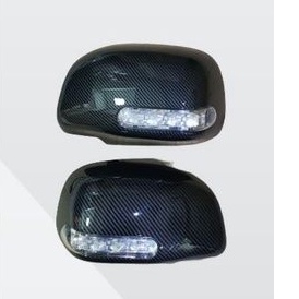 Cover spion carbon+lampu Innova lama 2004 - 2010