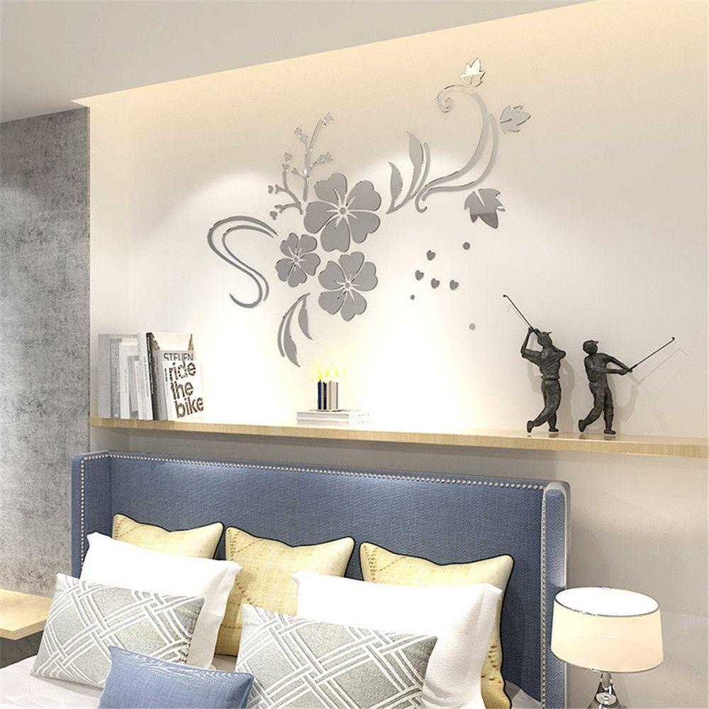 Chookyy Wall Sticker Stiker Ruang Tamu Background Dinding Cermin