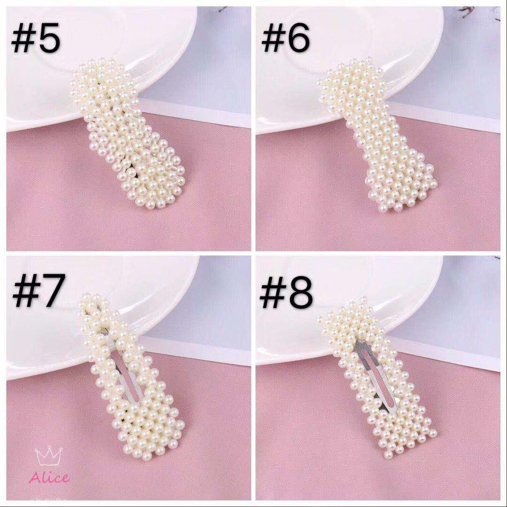 Jepit ala korea Rambut Mutiara Aksesoris Wanita Fashion Mutiara Murah Pearl Hairclip Hairpin Import