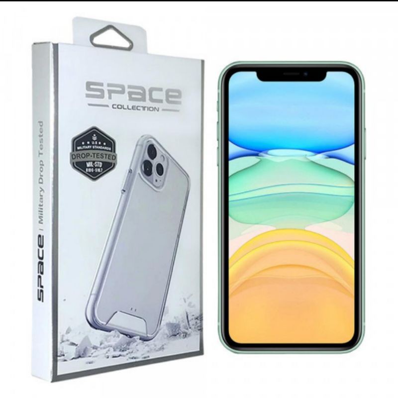 Military Case Space Iphone 12/12 Pro 6.1 / 12 Pro Max 6.7 New Clear Casing Cover - UA