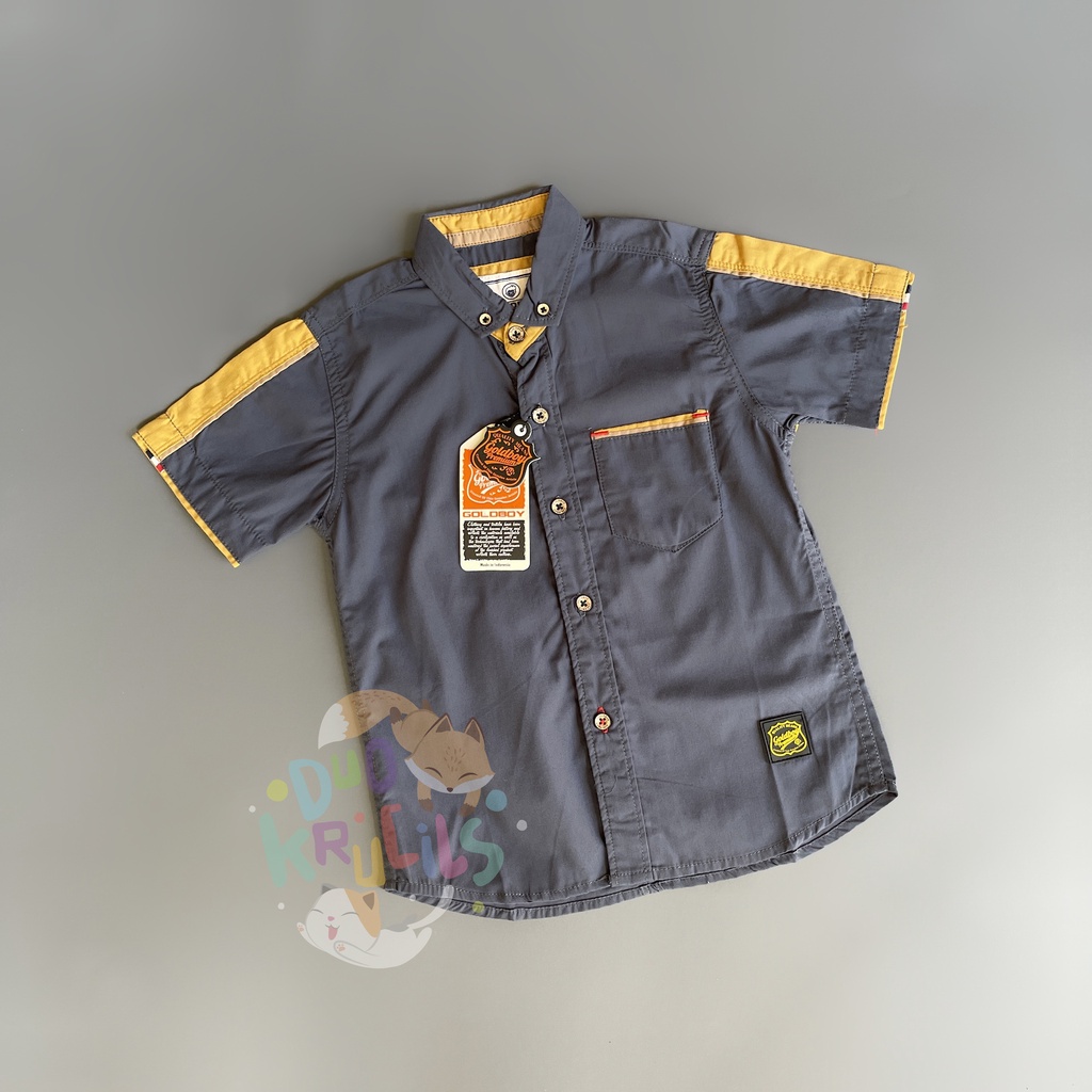 Kemeja Anak Premium 3-11 thn by GOLDBOY | DUO KRUCILS