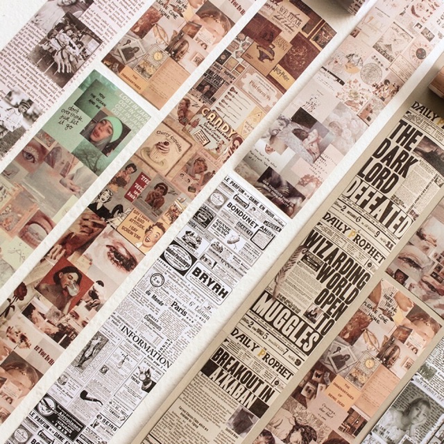 

Yanji Collage Washi Strip - BuJo Bullet Journal Supplies