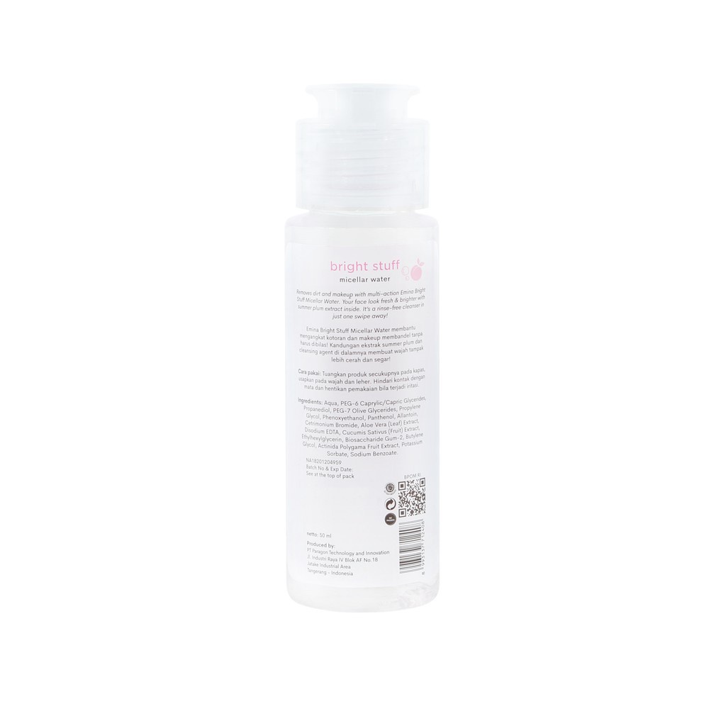 Emina - Bright Stuff Micellar Water 100ml