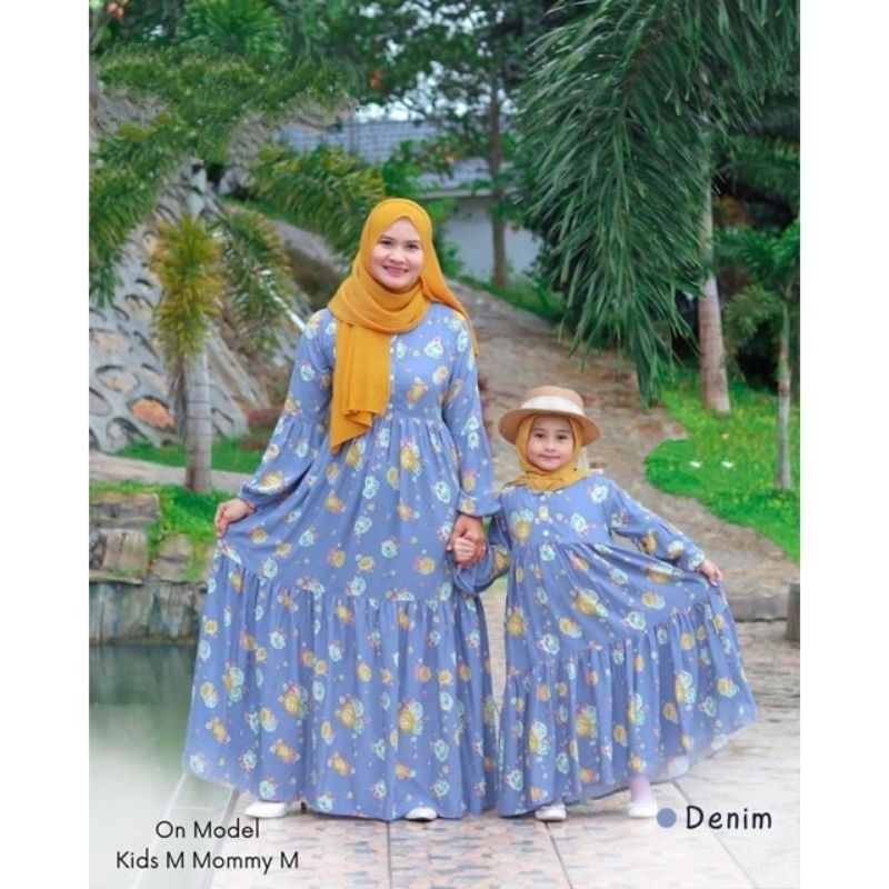 Gamis Couple /Gamis Ibu dan Anak / Baju Ibu Dan Anak / Gamis Ibu dan Anak / Gamis Couple Lebaran / G