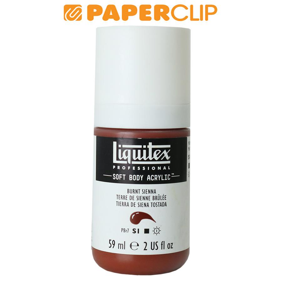 

ACRYLIC SOFT BODY LIQUITEX 59ML S1 1959127LQ BURNT SIENNA