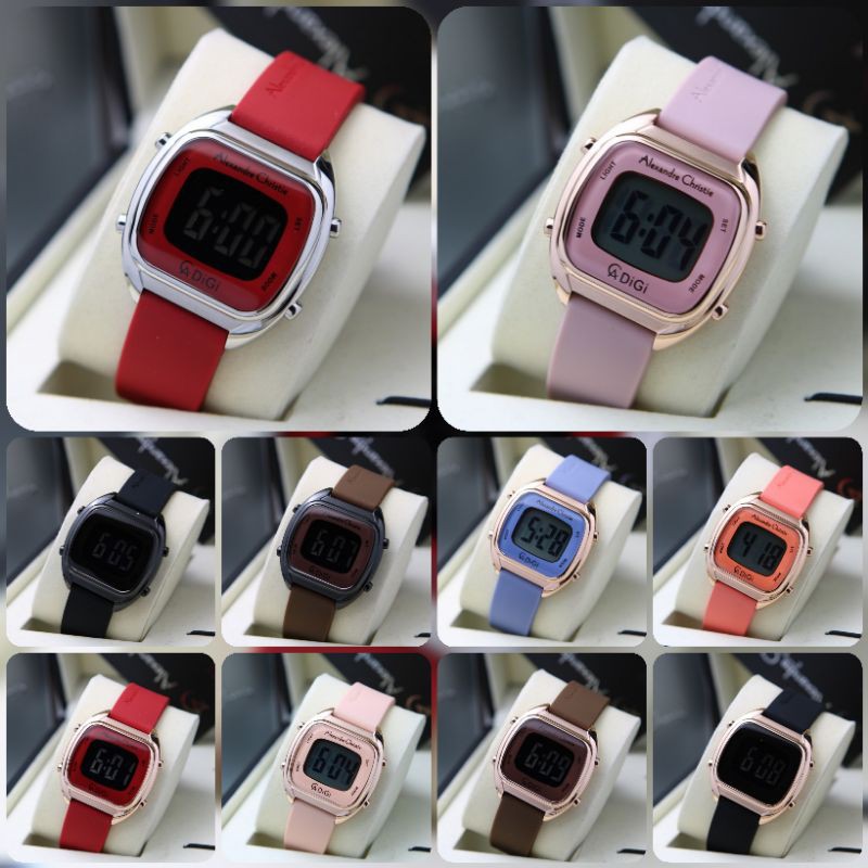 ALEXANDRE CHRISTIE 9335 / 9335LH DIGITAL WANITA ORIGINAL GARANSI 1TAHUN
