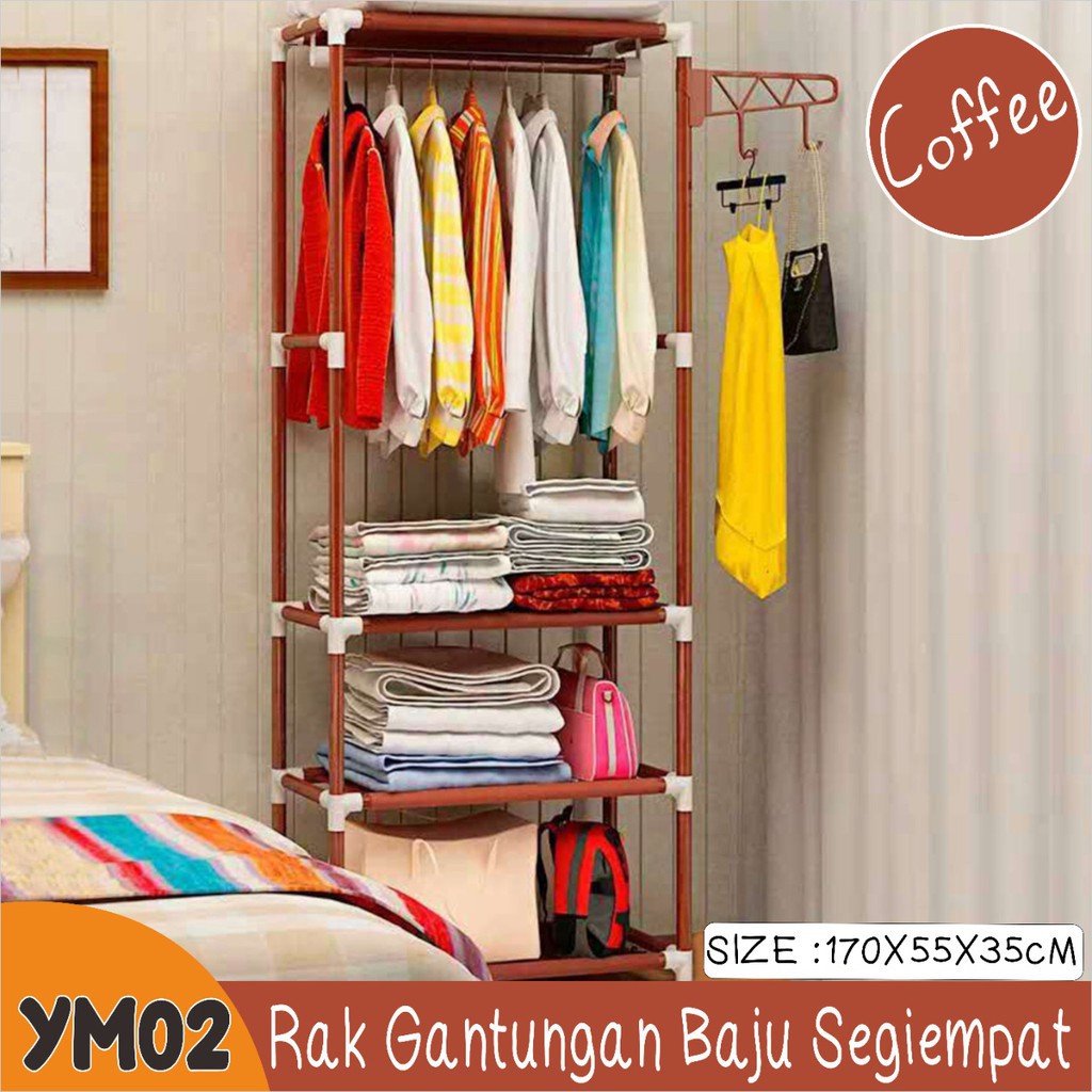 Rumah_kita2020 Triangel Stand Hanger - Gantungan Pakaian Tiang Berdiri Tanpa Roda Stand Hanger Triangel Square Gantungan Baju Gantungan Triangle stand hanger baju rak buku serbaguna KOKOH TANPA RODA Rak Baju JUMBO Gantungan Baju Stand