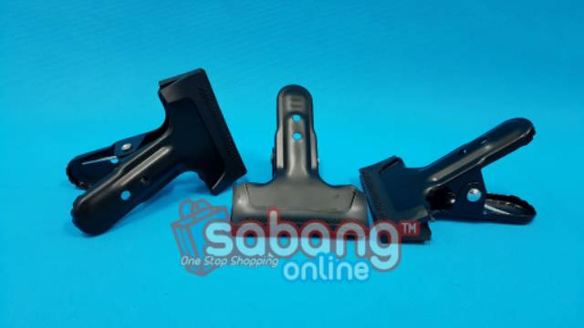 RB CLAMP BACKGROUND BESI / JEPIT BACKGORUND BESI