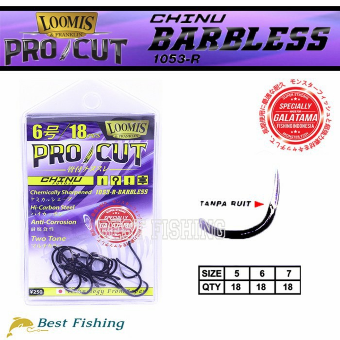 MATA KAIL LOOMIS PRO CUT BARBLESS CHINU