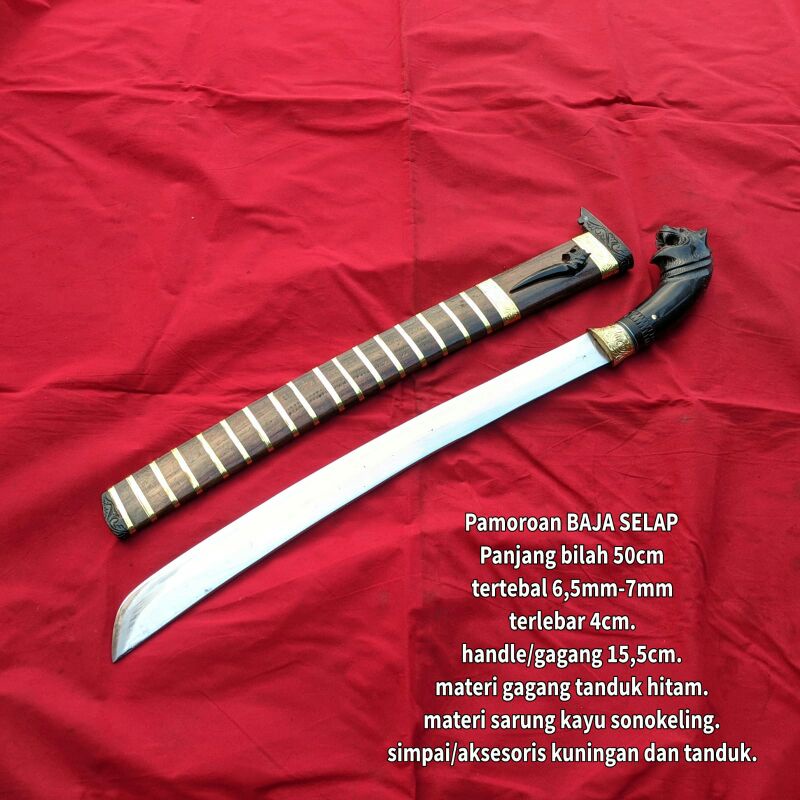 PISAU PAMOROAN BAJA SELAP SUPER TAJAM