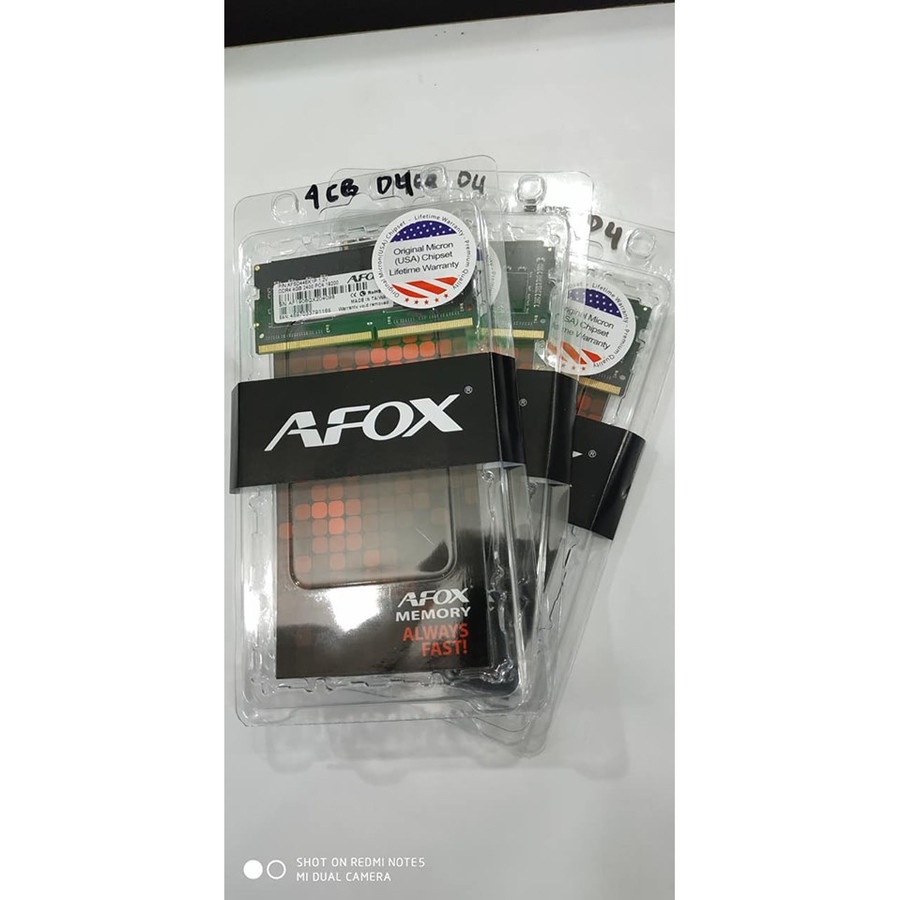 RAM SODIM AFOX 4GB DDR4 2400