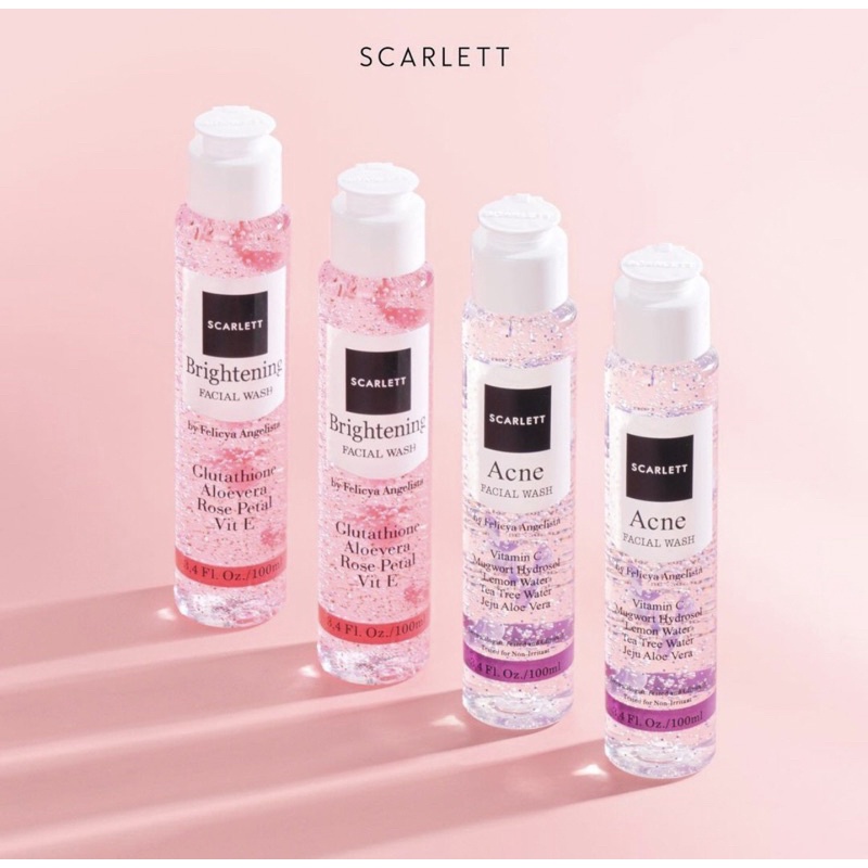 Scarlett Whitening Facial Wash