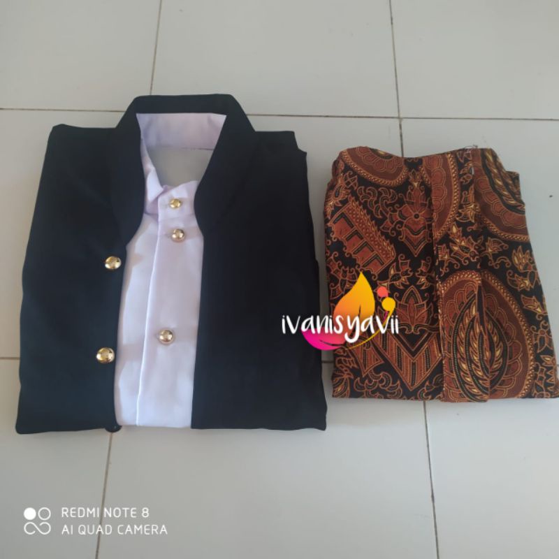 Set Baju Prewed / Baju Couple Adat Jawa - Motif Hewes Semen Romo