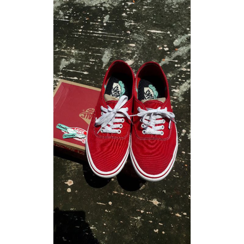 Vans Authentic Red Comfycush