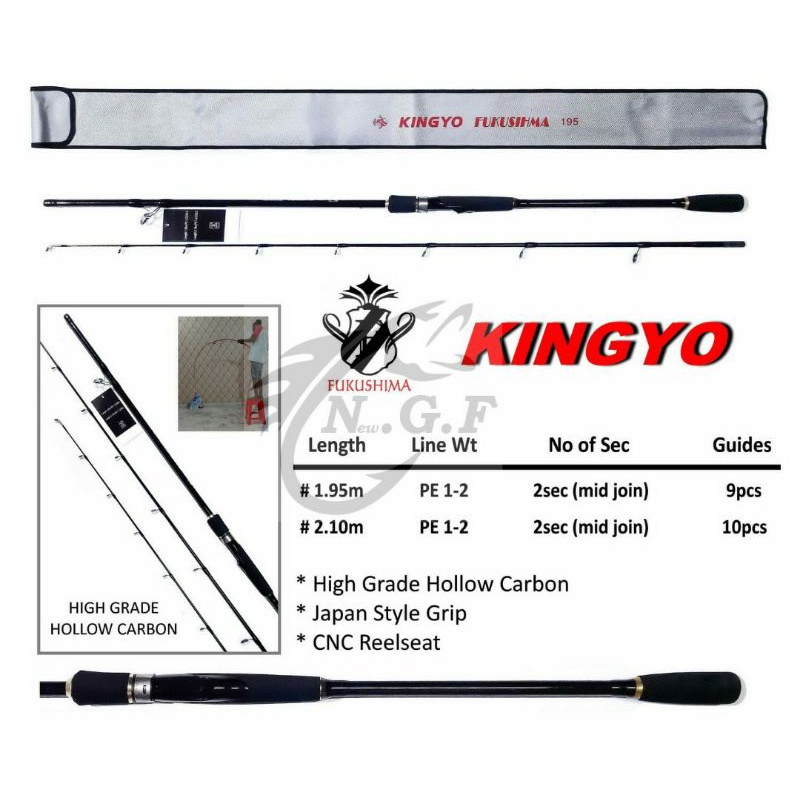 Fukushima KINGYO PE 1-2 Spinning