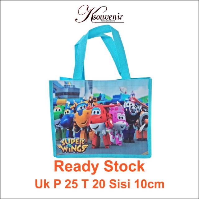 

Goodie bag / Tas ulang tahun murah tas souvenir super wings