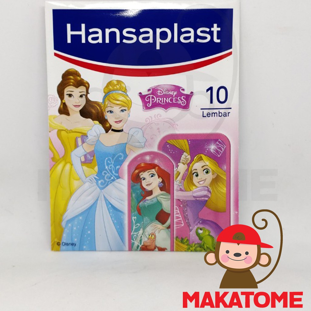 Hansaplast Princess 10 lembar Handiplas disney bandaid plaster