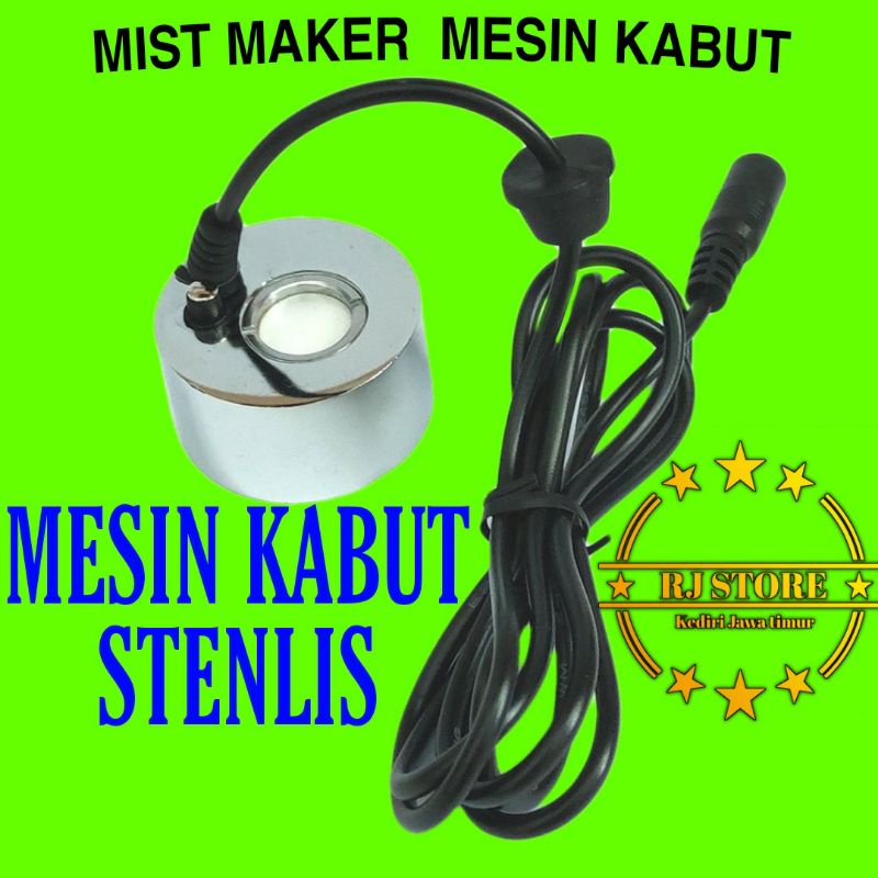 Mist Maker Mesin Kabut Humidifier Pembuat Embun Fogger Fog Uap Nebulizer Spray