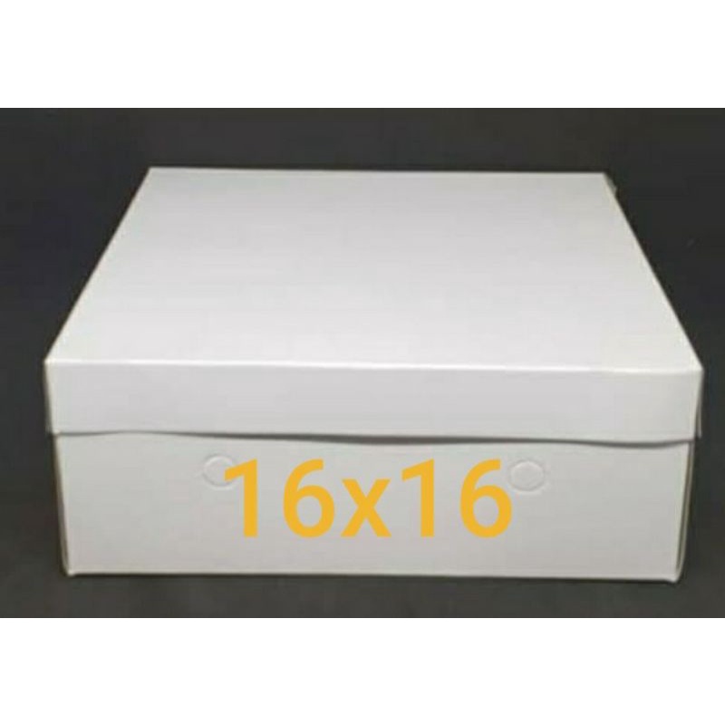 

kardus nasi box polos 16x16