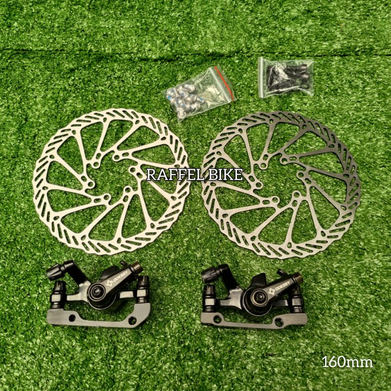Termurah. Cakram Odessy mekanik fullset. Rem Odessy. Cakram mekanik. Brake set Odessy disc full set