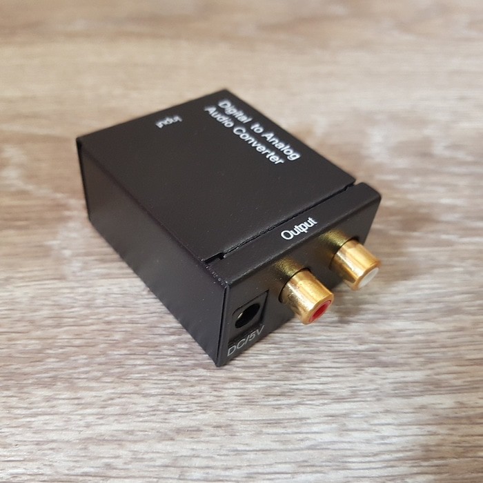 Digital to Analog Audio Converter Optical Toslink to analog RCA