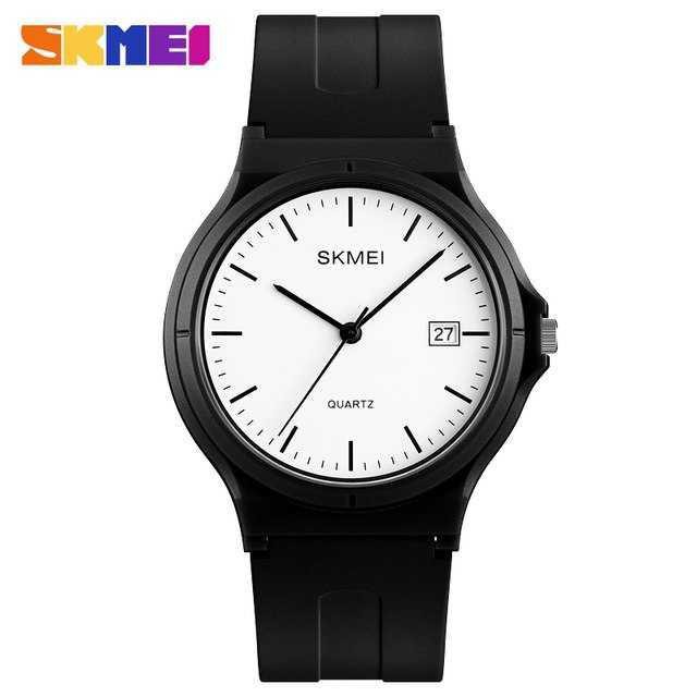 SKMEI Jam Tangan Analog Sporty Wanita - 1449 [Hitam Putih]