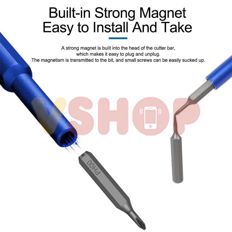 OBENG SET - MAGNETIC SCREWDRIVER SET SUNSHINE SS-5118