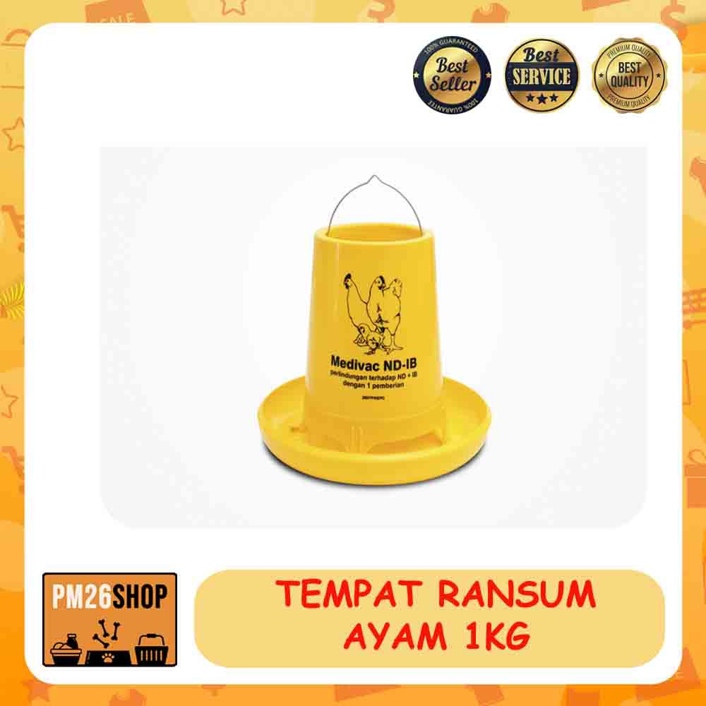 TEMPAT RANSUM AYAM TAMPAT PAKAN AYAM 1KG