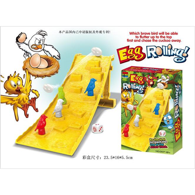 Mainan Anak Import Egg Rolling Board Game Lempar Telur Burung Shopee Indonesia
