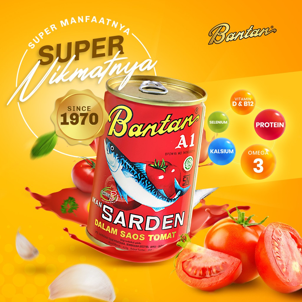 Sarden Bantan 155g