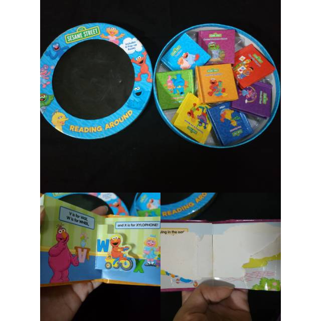 PL buku pop up sesame street