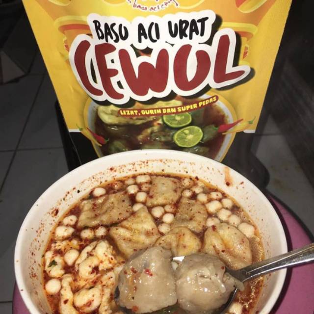 

Cewul bakso aci