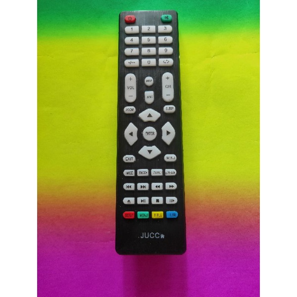 REMOTE TV JUC/IKEDO/AOYAMA LCD LED. tombol empuk