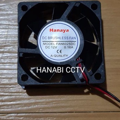 Kipas Fan DC 6cm 12v Hanaya