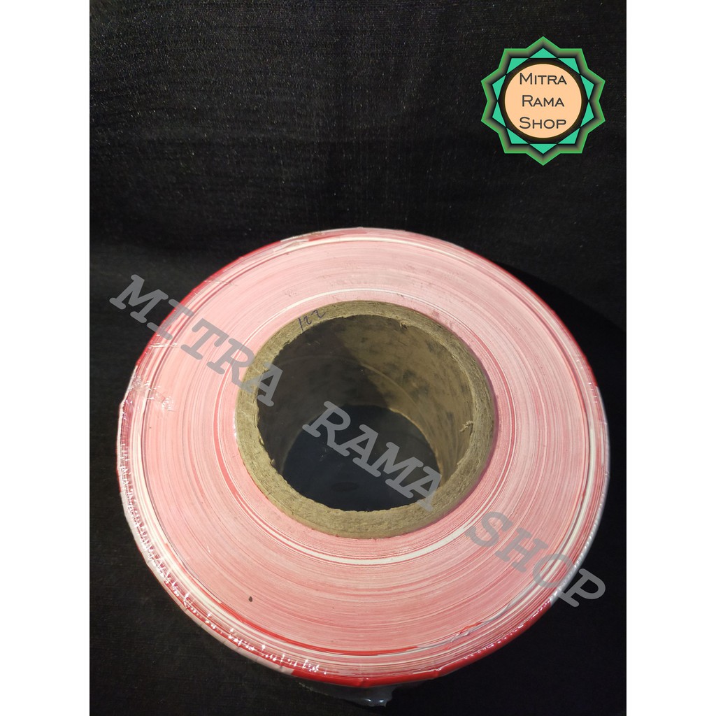 

Police Line/Garis Pembatas Barricade Line Merah Putih - 3 Inch x 500 M
