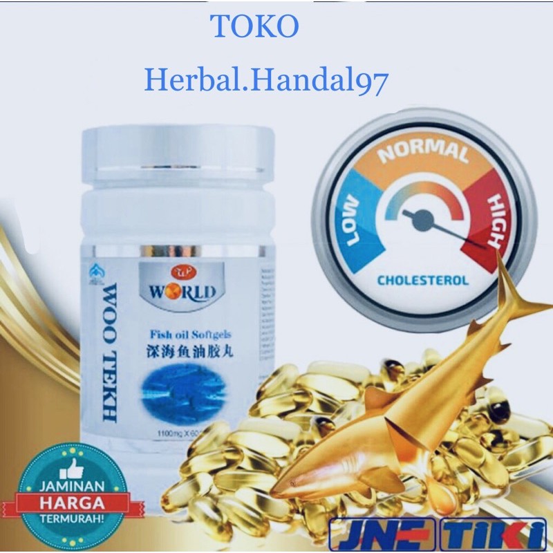 Woo Tekh Fish Oil Softgel - Deep Sea Fish Oil