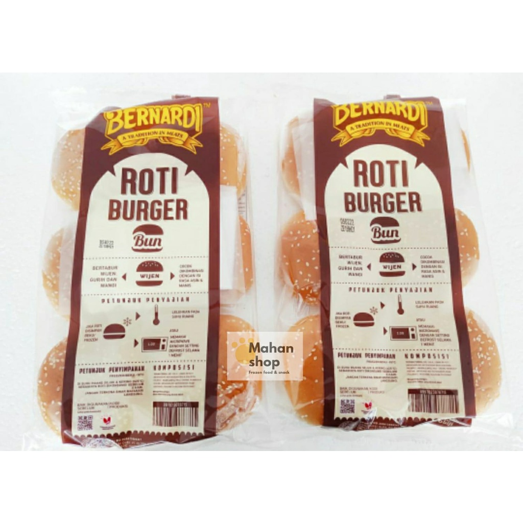 

BERNARDI ROTI BURGER WIJEN ISI 6PC