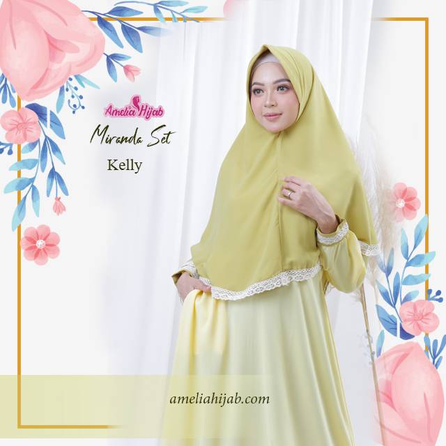 GAMIS SET / GAMIS MIRANDA /HIJAB SYAR'I/BUSANA MUSLIM