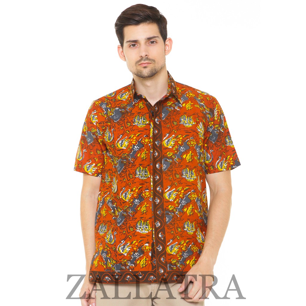 Model Kemeja Batik Pria Asli Jambi Berkualitas - Zallatra R9