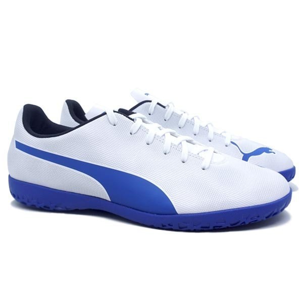 Sepatu Futsal Puma Rapido IT white/blue 104799 06