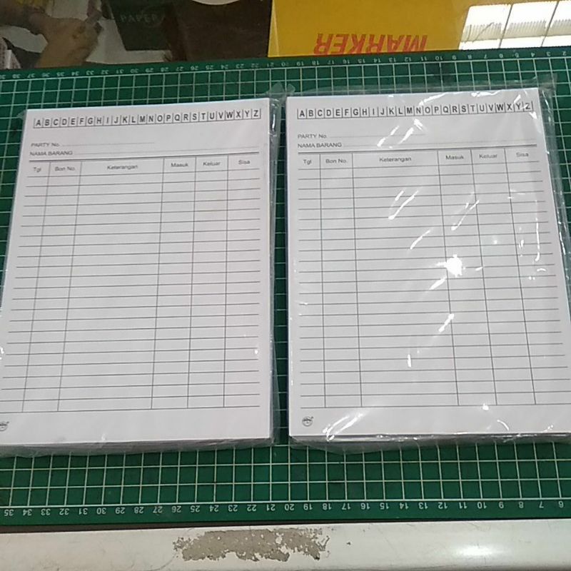 

Kartu Stock Quarto