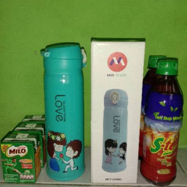 

Paket susu + Tumbler kaca
