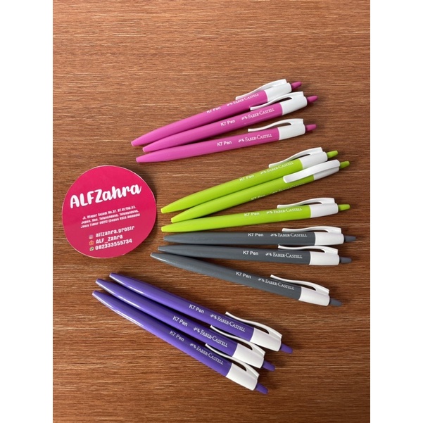 

Pulpen Faber Castell K7 alfzahra