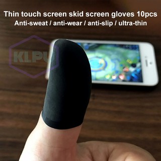 Klpu 10Pcs Sarung Tangan Touch Screen Anti Keringat untuk