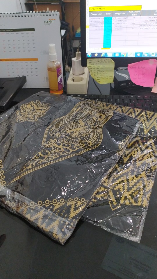 Batik Couple Keluarga Sania Ruffle Ori Ndoro Jowi Dnt Wayangan Prodo