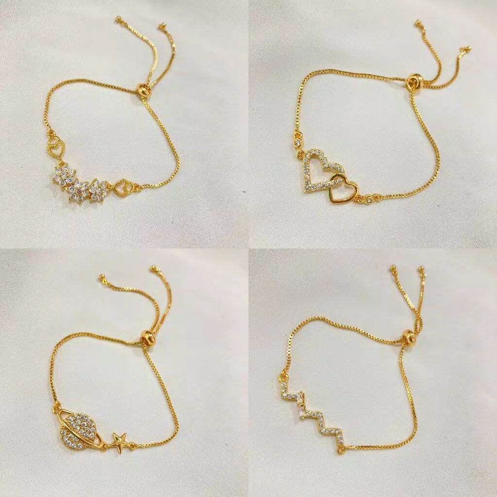 gelang tangan titanium terbaru wanita dewasa , gelang srut