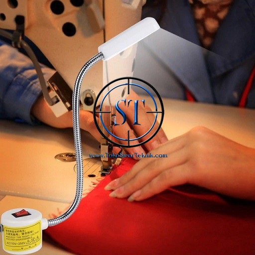 Lampu Light LJ 20A Lamp Led Mesin Jahit Sewing Pencahayaan Magnetic Magnet Machine 20 Led