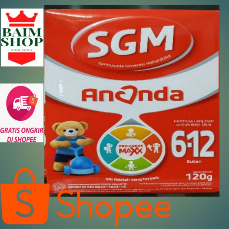

sgm ananda 6-12 bulan120 gr