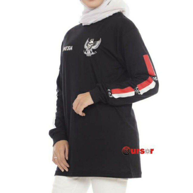 Kaos garuda indonesia lengan panjang Original