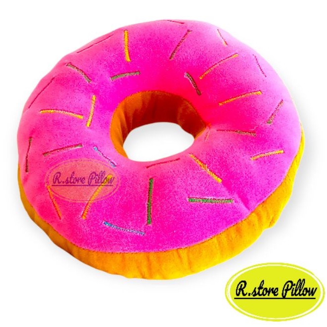 Bantal Donat Meses Warna Pink